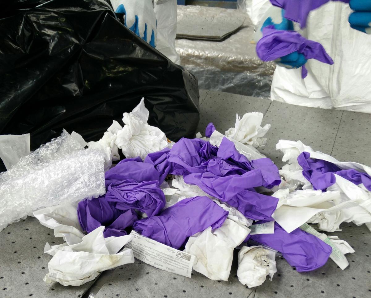 Lab glove recycling delivers results In Our Nature